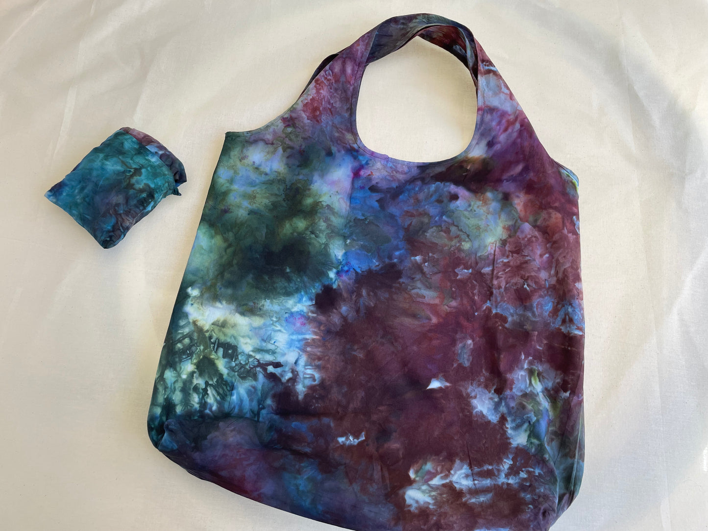 Ice Dyed Market Totes