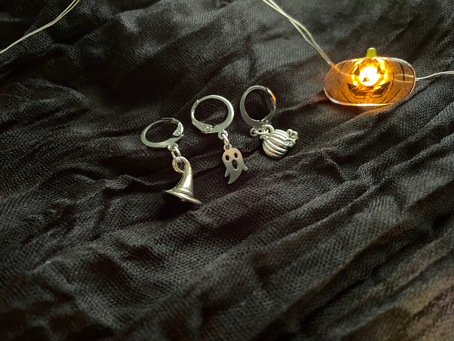 Halloween stitch marker set