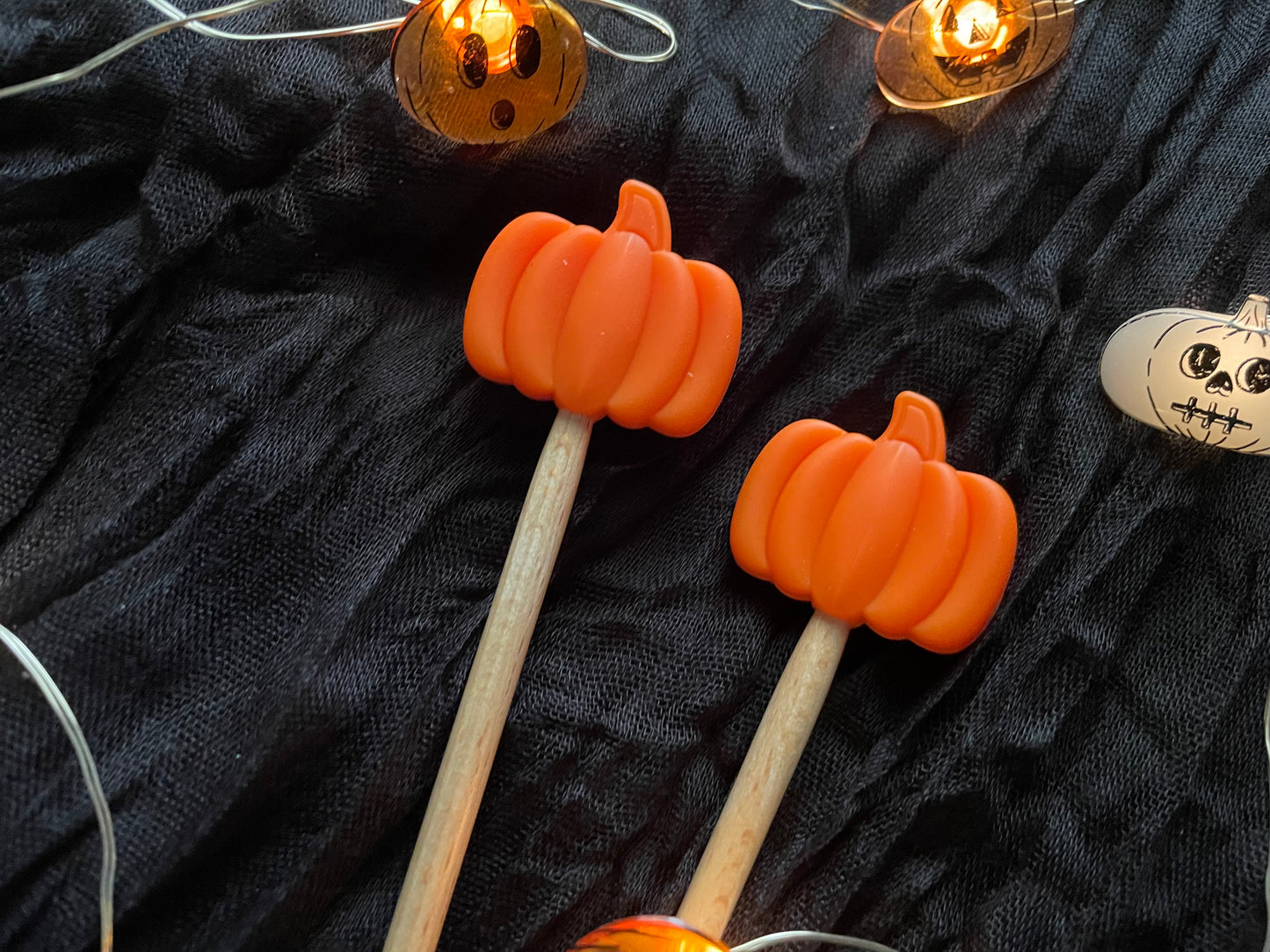 Pumpkin stitch stoppers