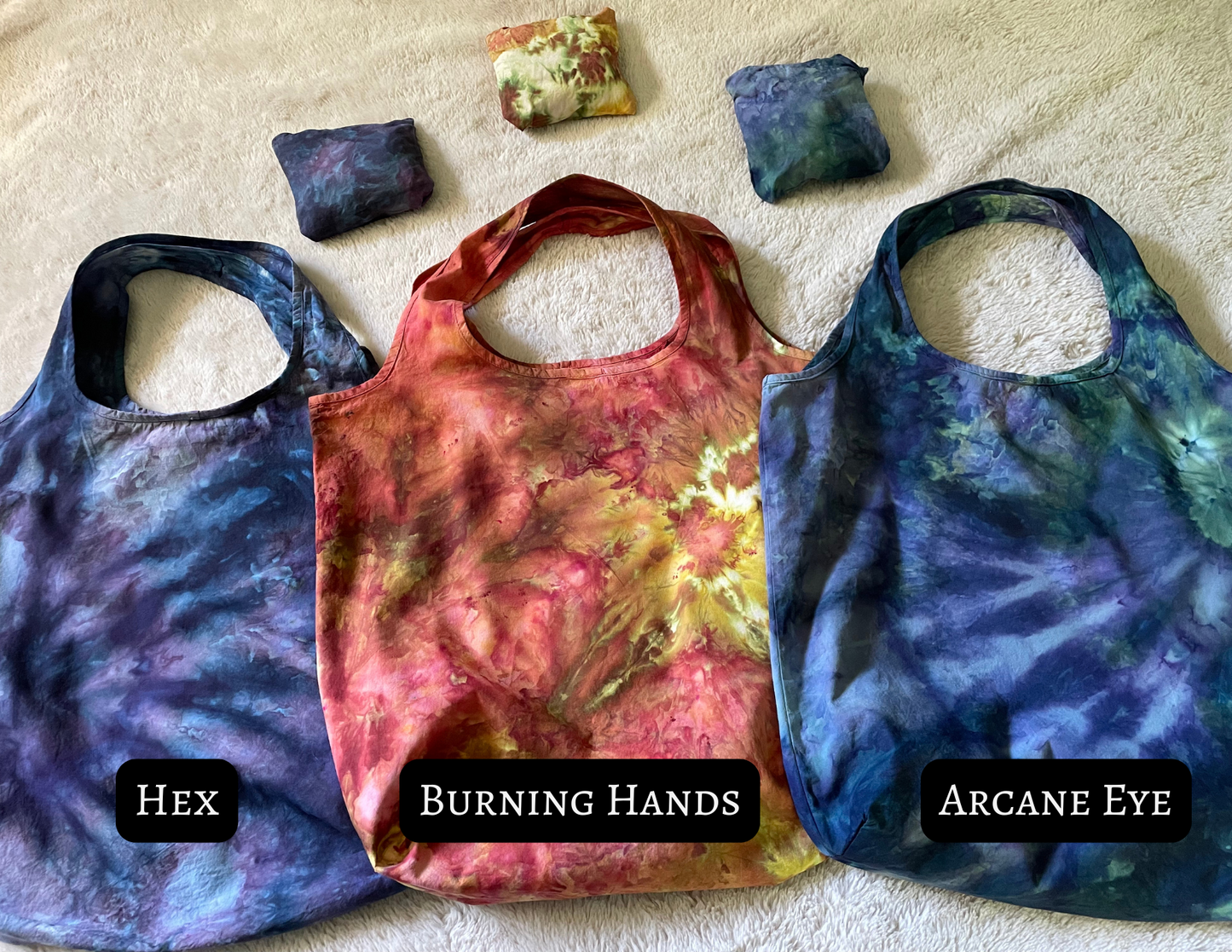 Ice Dyed Market Totes