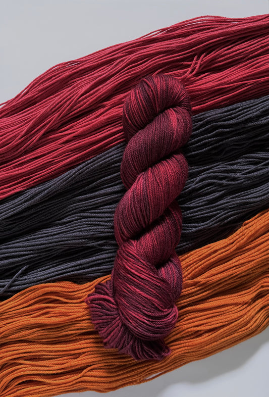 You Will Shed Tears of Scarlet sock set | PREORDER